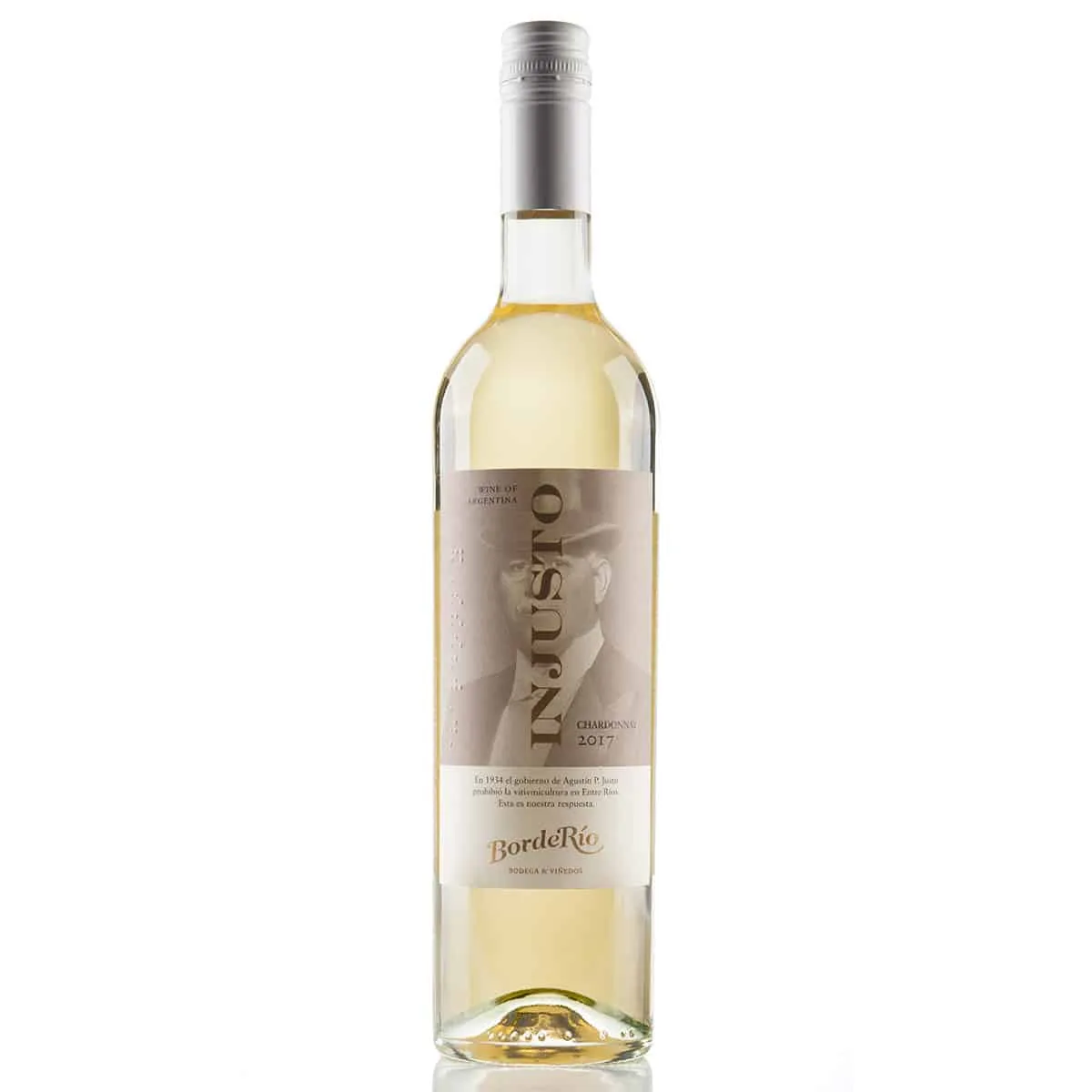 Vino BordeRío Injusto Chardonnay 2017