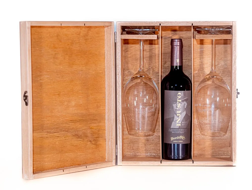 Caja de madera para Vino