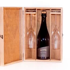 Caja de madera para Espumante