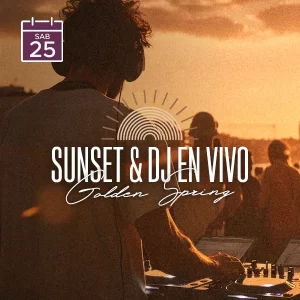 Sunset & DJ en vivo