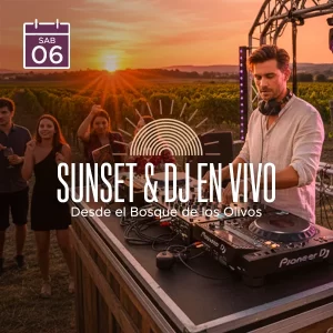 Sunset con Dj en vivo