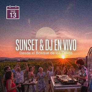 Sunset con Dj en vivo