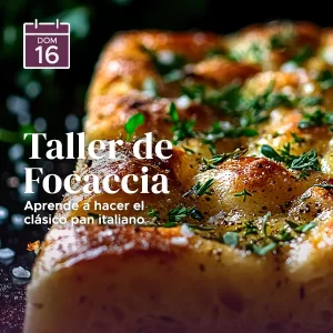 Taller de Focaccia
