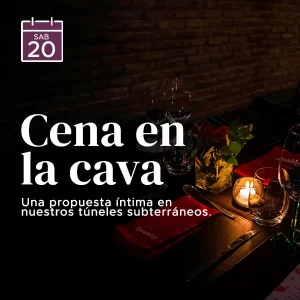 Cena en la cava Subterránea