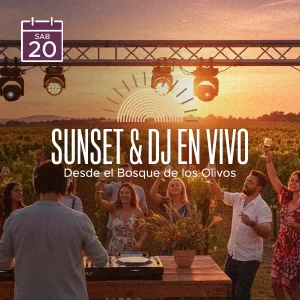Sunset con Dj en vivo