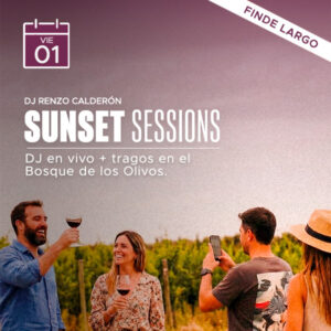 Sunset & DJ en vivo