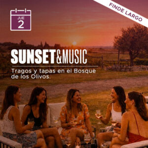 Sunset & DJ en vivo