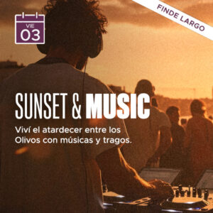 Sunset & DJ en vivo
