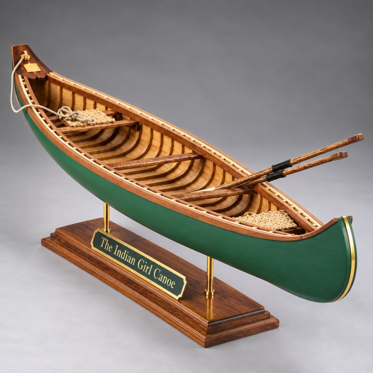 The Indian Girl Canoe